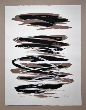 Screenprint Huber - Verses VII