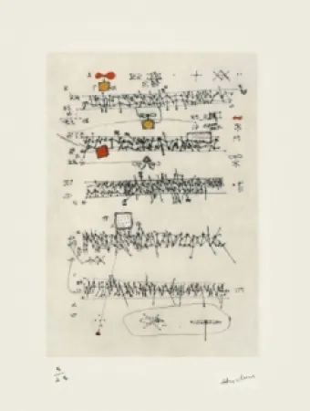 Etching Hucleux - N°5 / 1980