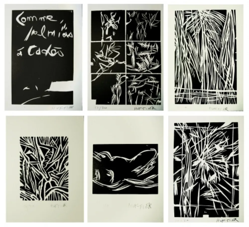 Illustrated Book Huftier - Comme Palmiers à Cadès