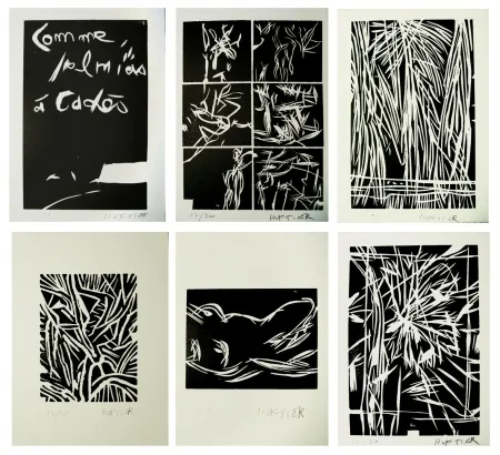 Illustrated Book Huftier - Comme Palmiers à Cadès