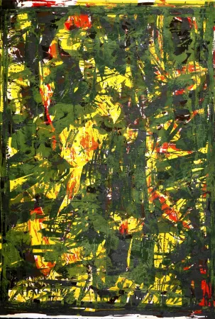 Lithograph Huftier - Le mystère et le risque