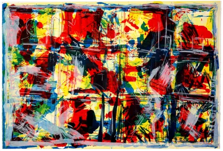 Lithograph Huftier - Le mystère et le risque