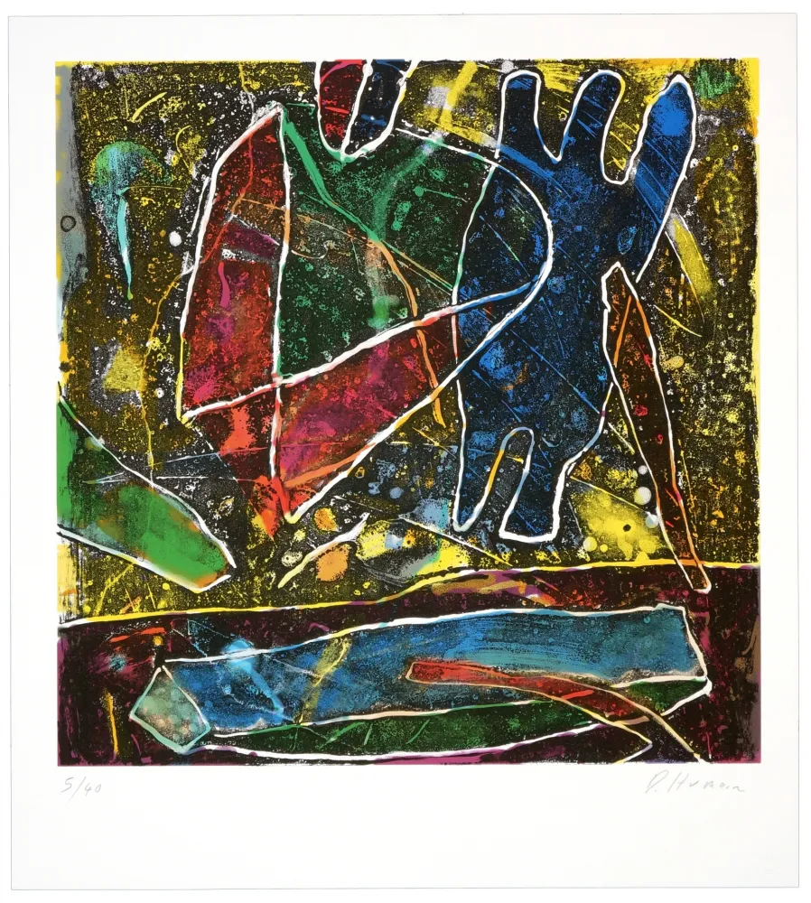 Lithograph Humair - Va