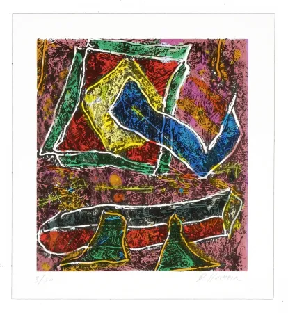 Lithograph Humair - Vb