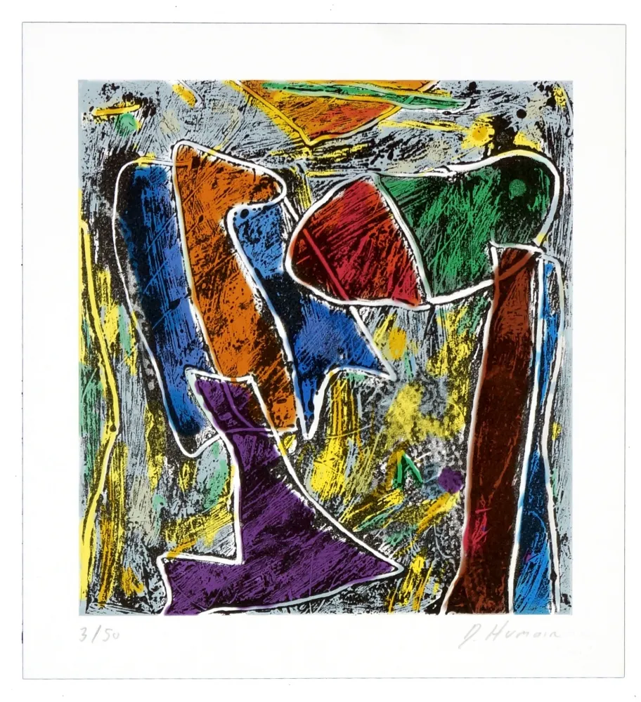 Lithograph Humair - Vc