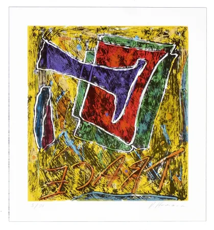 Lithograph Humair - Ve