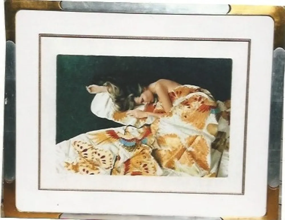 Screenprint Hundertwasser - Die funfte Augenwaage