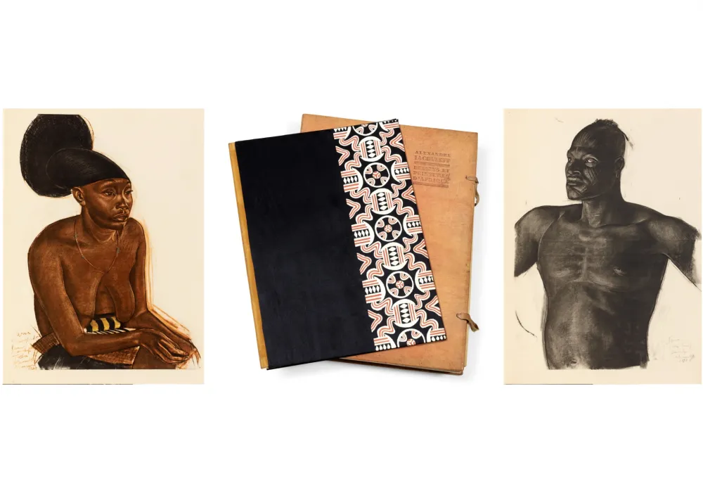 Illustrated Book Iacovleff  - DESSINS ET PEINTURES D'AFRIQUE. Exécutés au cours de l'Expédition Citroën Centre Afrique (1927).