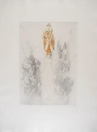 Engraving Icart - Human Grenade - La Grenade