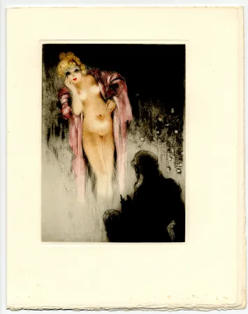 Illustrated Book Icart - La Fontaine. LES AMOURS DE PSYCHÉ ET DE CUPIDON. 24 gravures originales en couleurs (1949)