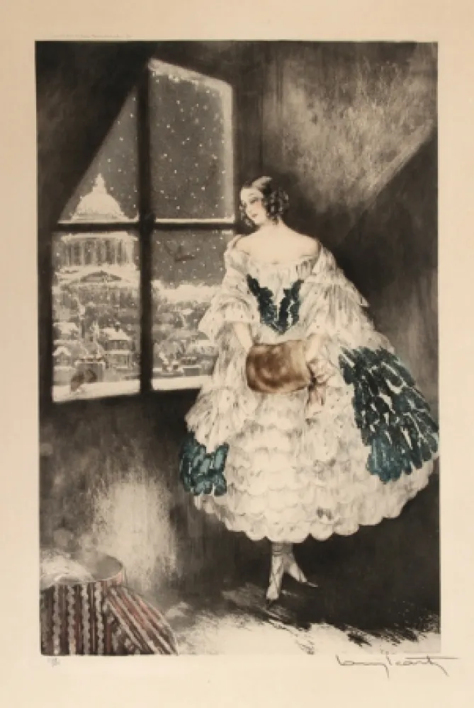 Engraving Icart - Mimi