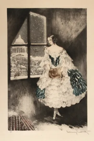 Engraving Icart - Mimi