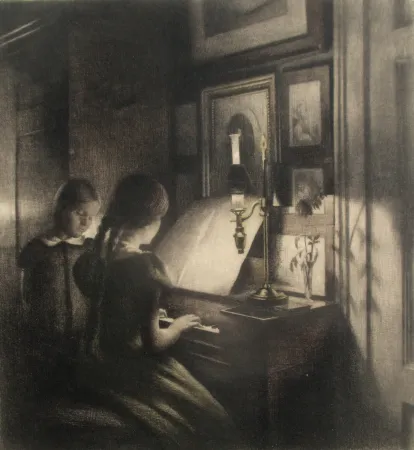 Etching Ilsted - Evening II
