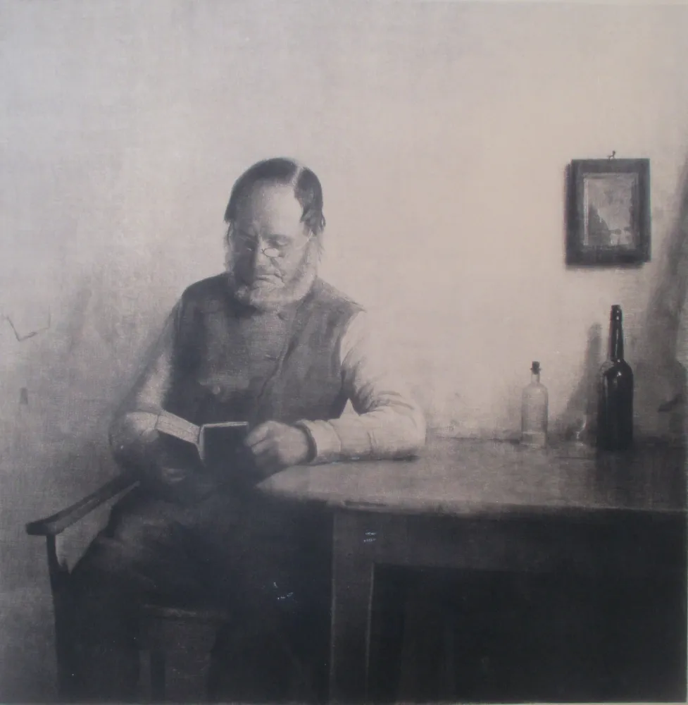 Mezzotint Ilsted - Hendrik (large mozzotint)