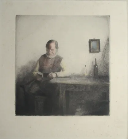 Etching Ilsted - Hendrik (small etching)
