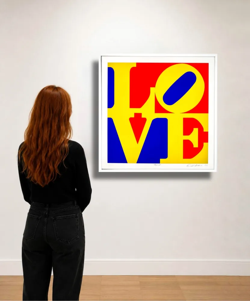 Screenprint Indiana - A GARDEN OF LOVE