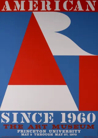 Screenprint Indiana - American Art Since 1960, The Art Museum, 1970