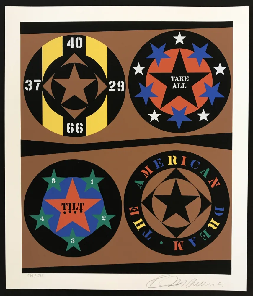 Screenprint Indiana - American Dream 