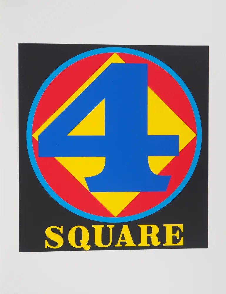 Screenprint Indiana - American Dream : 4 Square