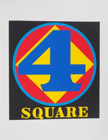Screenprint Indiana - American Dream : 4 Square