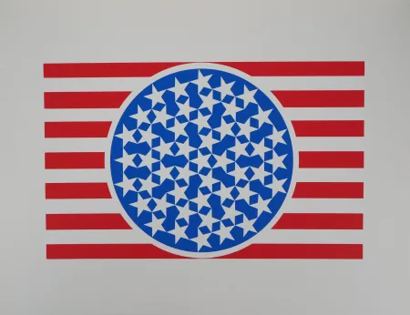 Screenprint Indiana - American Dream : New Glory Banner