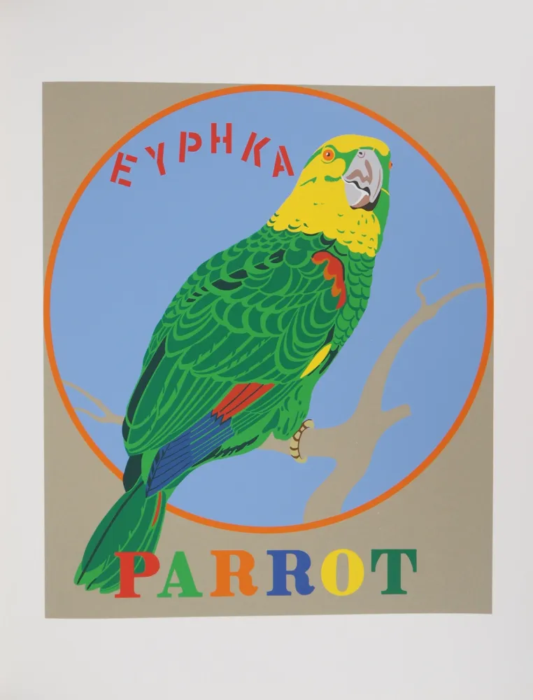 Screenprint Indiana - American Dream : The Parrot