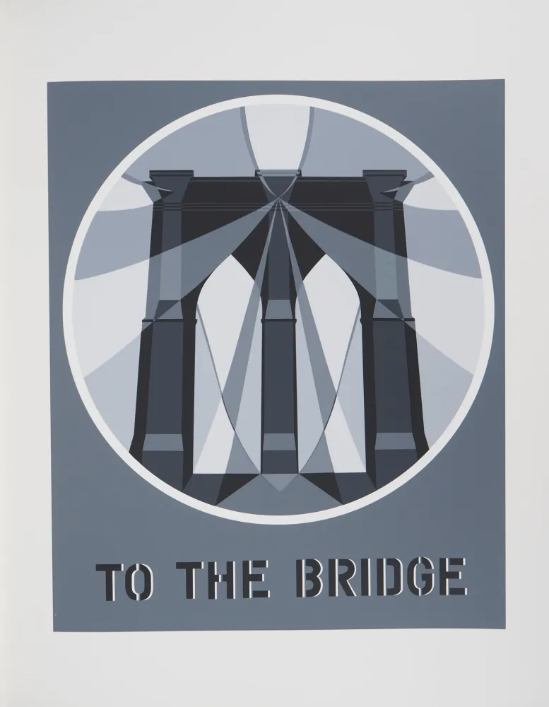 Screenprint Indiana - American Dream : To The Bridge