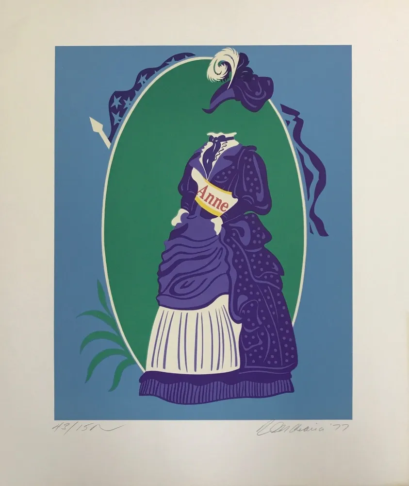 Lithograph Indiana - ANNE