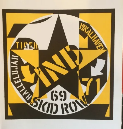 Lithograph Indiana - Composition pour xx siècle