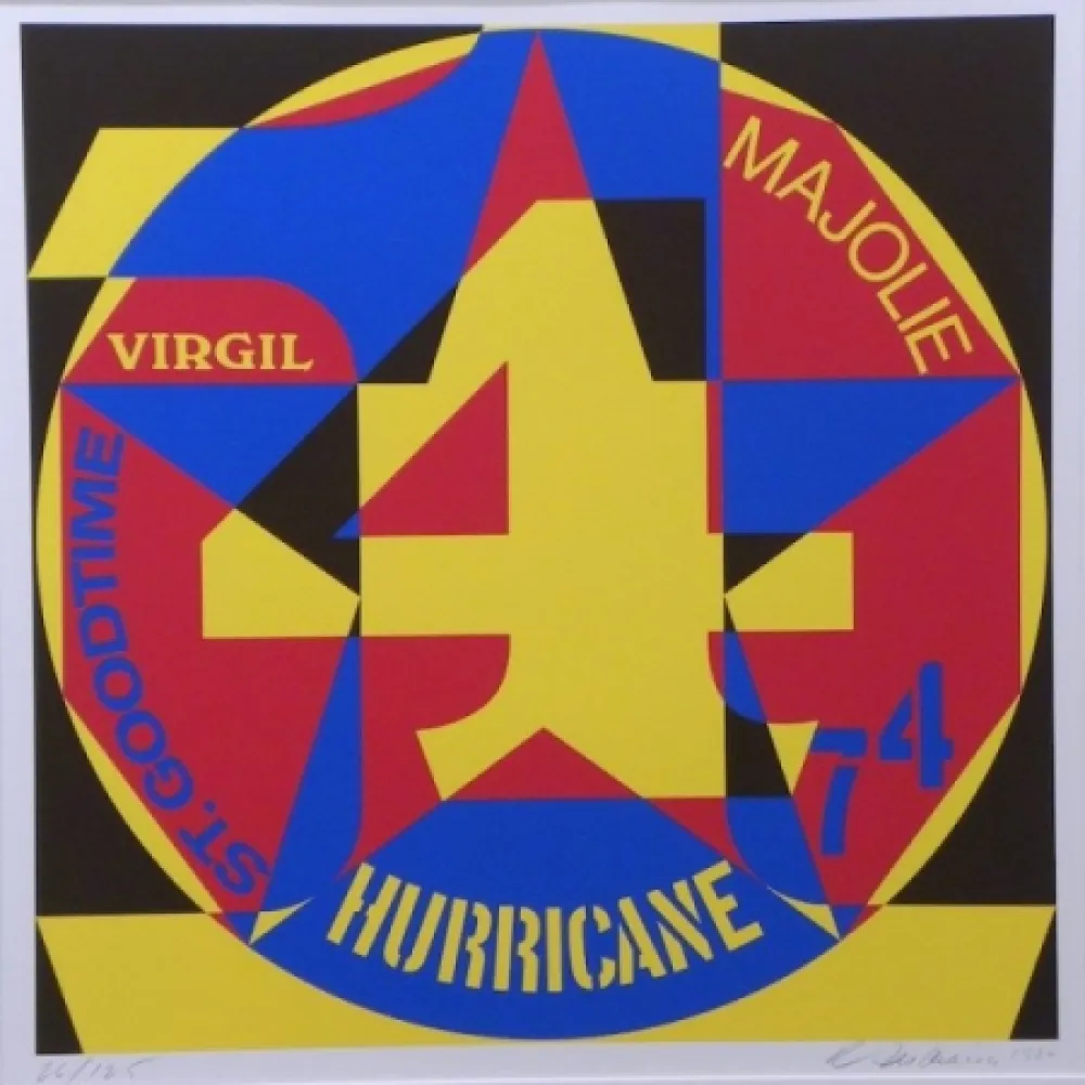 Screenprint Indiana - Decade Autoportrait