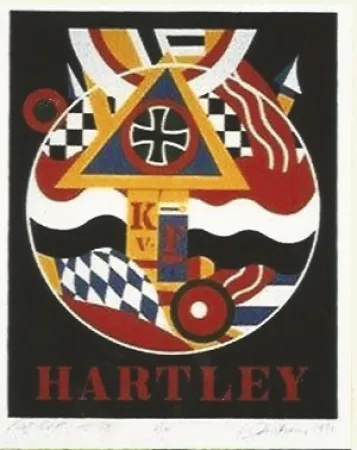 Lithograph Indiana - Fur K.v. F.