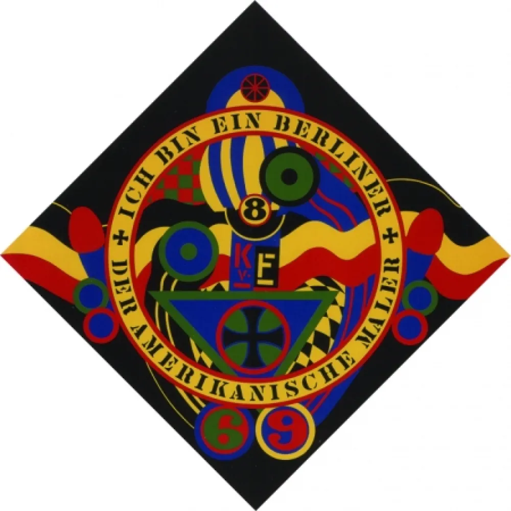 Screenprint Indiana - KVF IX, from The Hartley Elegies