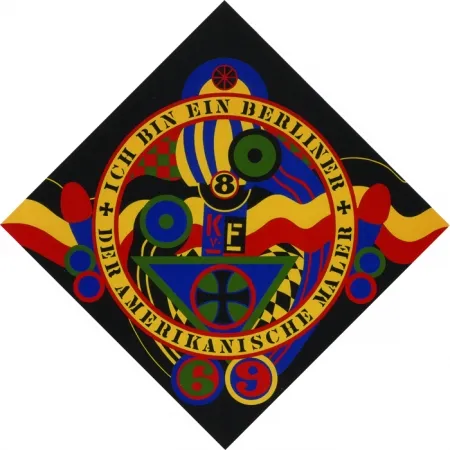 Screenprint Indiana - KVF IX, from The Hartley Elegies