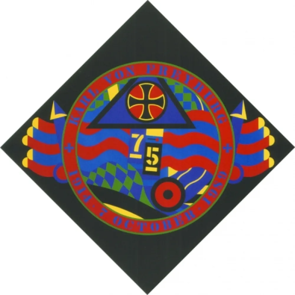 Screenprint Indiana - KVF VI, from The Hartley Elegies