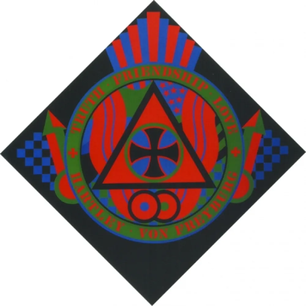 Screenprint Indiana - KVF VIII, from The Hartley Elegies