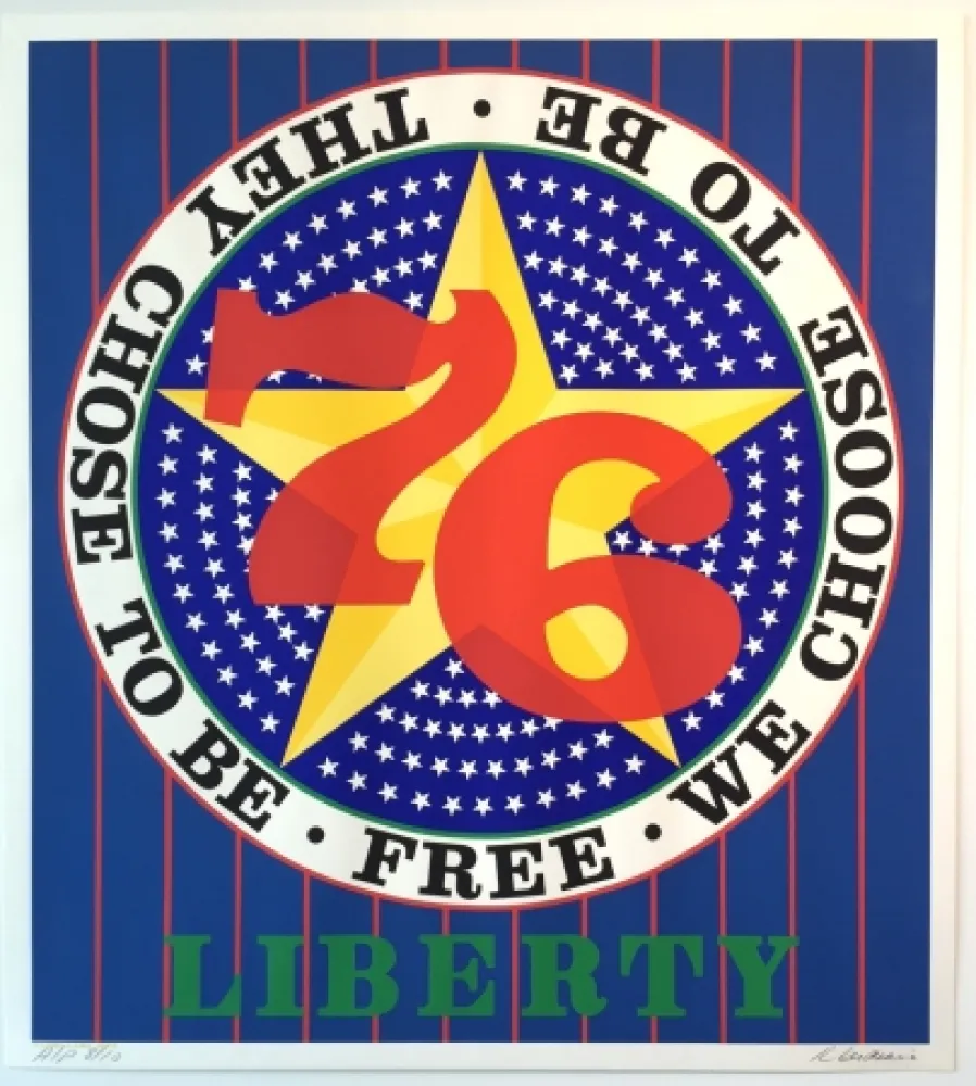 Screenprint Indiana - Liberty '76