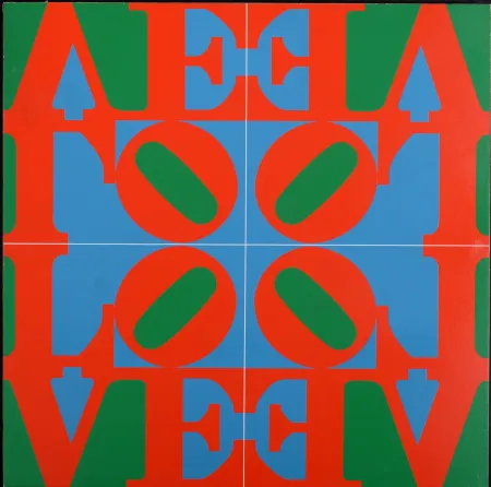 Screenprint Indiana - Love, 1967