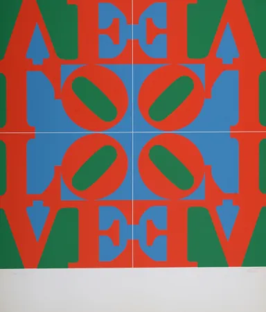 Screenprint Indiana - Love, 1967 - Hand-signed