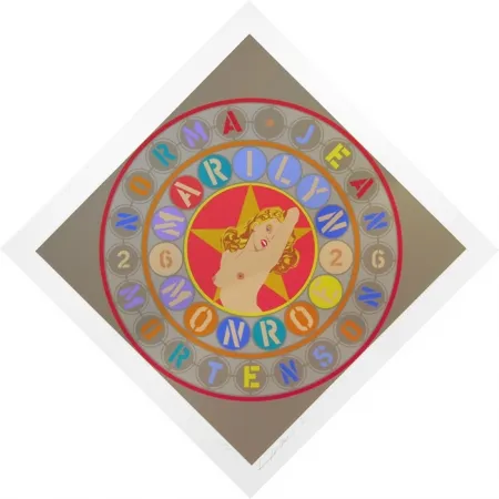 Screenprint Indiana - Metamorphosis of Norman Jean (Marilyn Monroe)