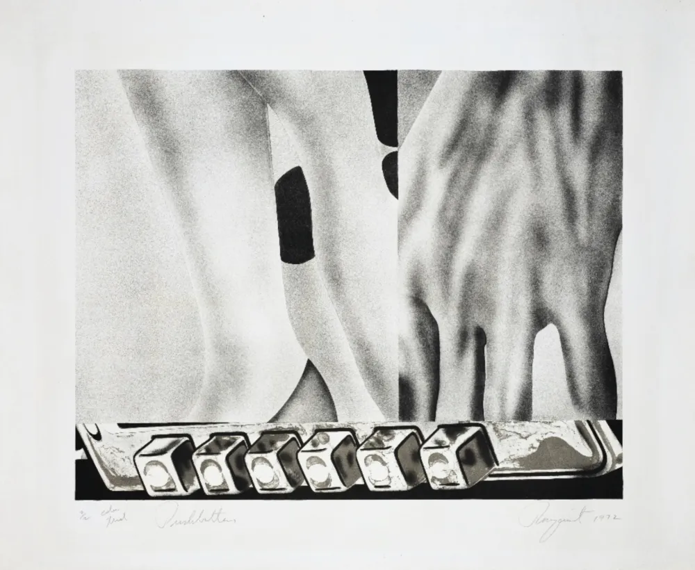 Lithograph Indiana - Pushbuttons