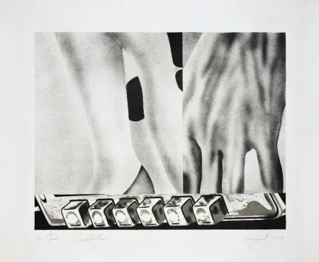 Lithograph Indiana - Pushbuttons