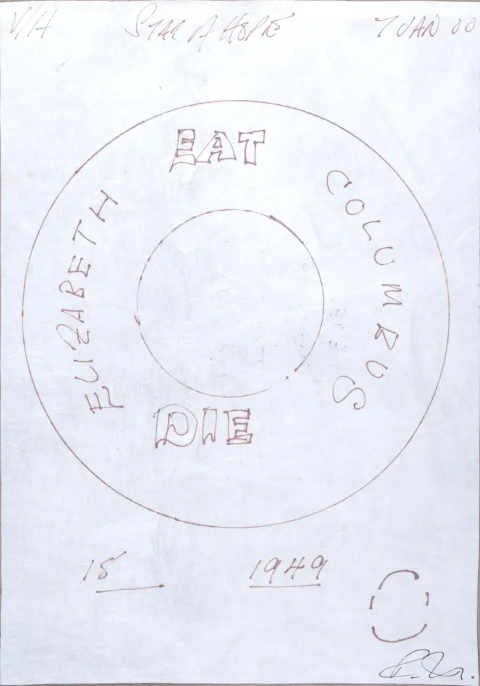 Monotype Indiana - Star of Hope Study #1, 2000