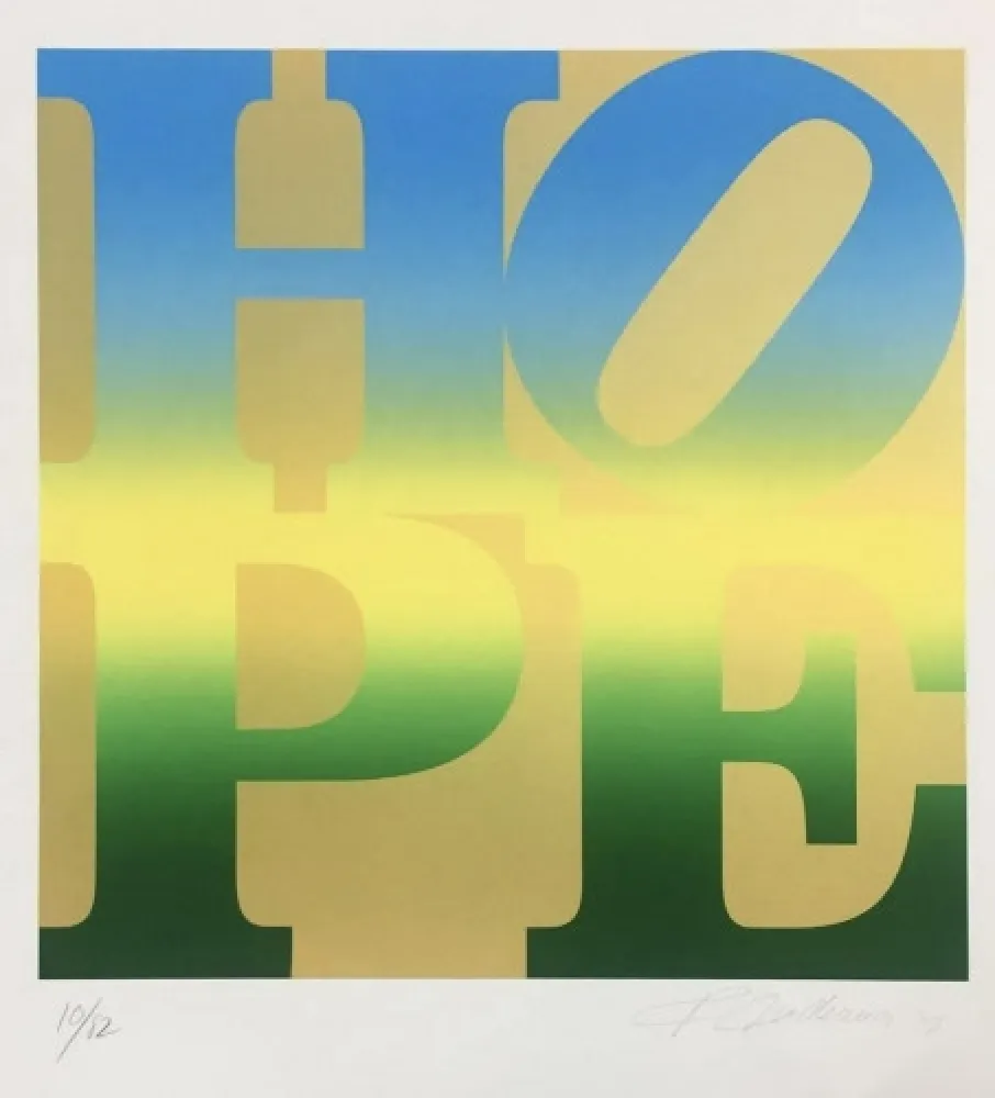 Screenprint Indiana - Summer (Four Seasons of Hope)