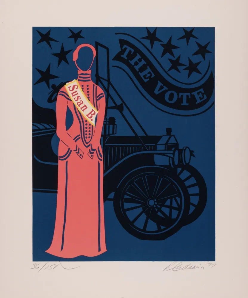 Screenprint Indiana - Susan B, 1977 - Hand-signed