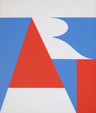 Screenprint Indiana - The American Art, 1971
