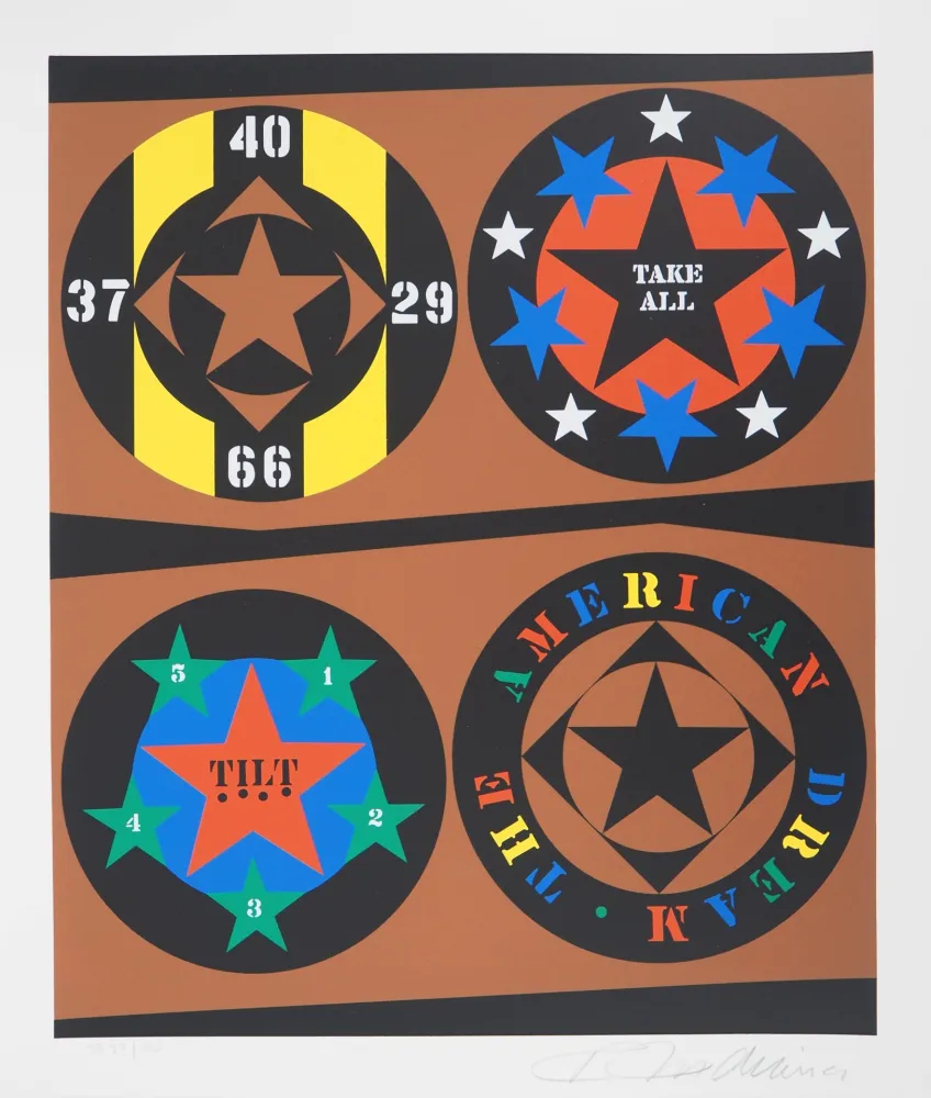 Screenprint Indiana - The American Dream