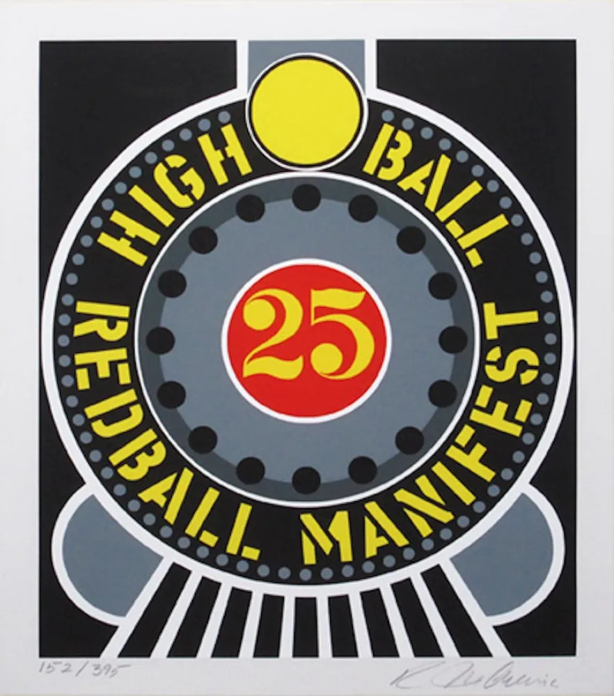 Screenprint Indiana - The American Dream (High Ball Redball Manifest)