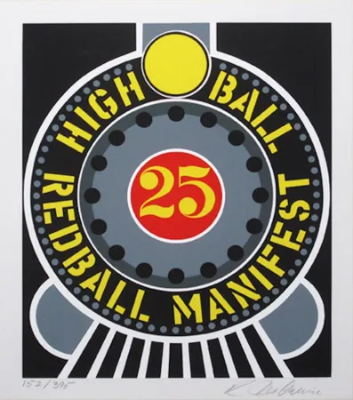 Screenprint Indiana - The American Dream (High Ball Redball Manifest)