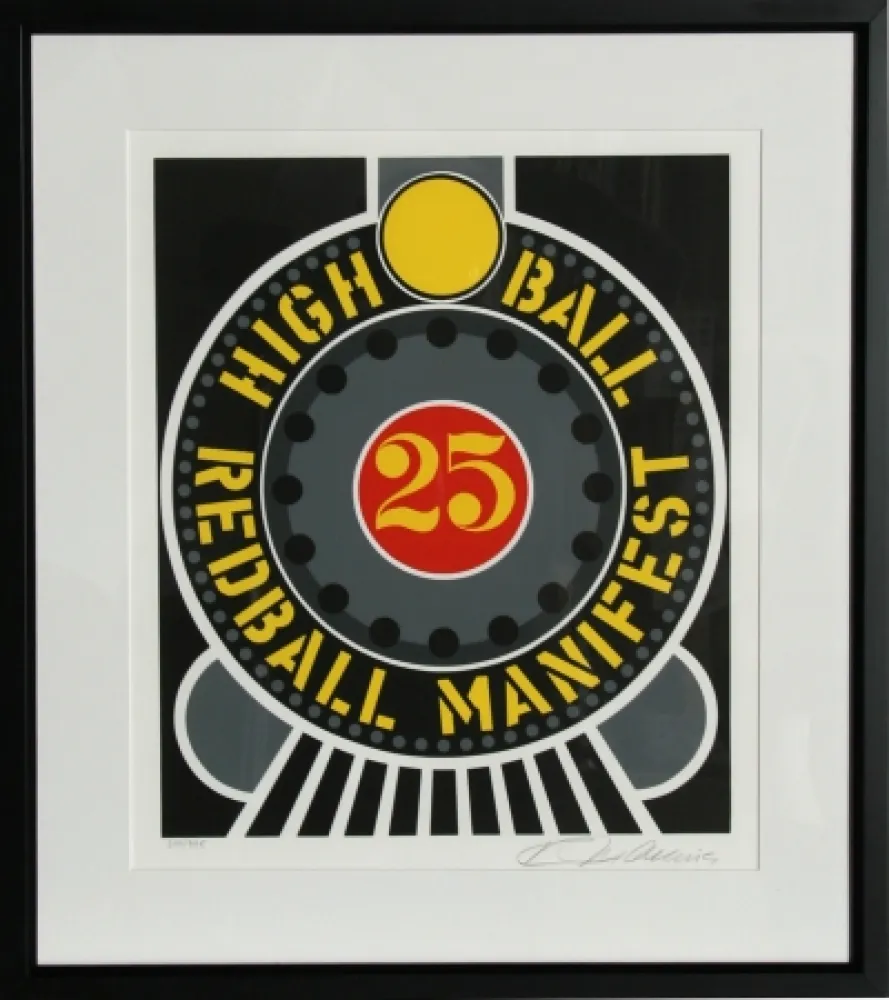Screenprint Indiana - The American Dream: High Ball Redball Manifest