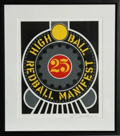 Screenprint Indiana - The American Dream: High Ball Redball Manifest